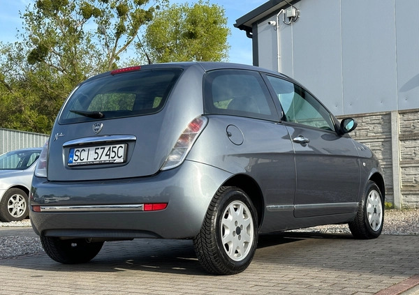 Lancia Ypsilon cena 11900 przebieg: 152300, rok produkcji 2008 z Kalwaria Zebrzydowska małe 232